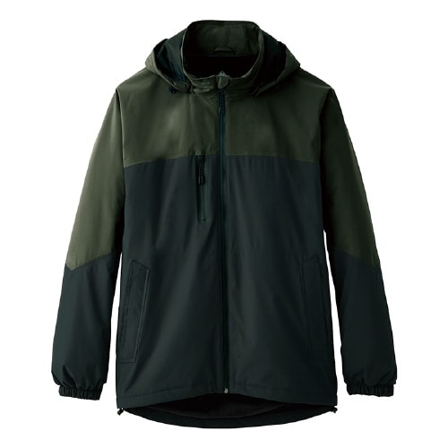 防水防寒ストレッチジャケット カーキ M