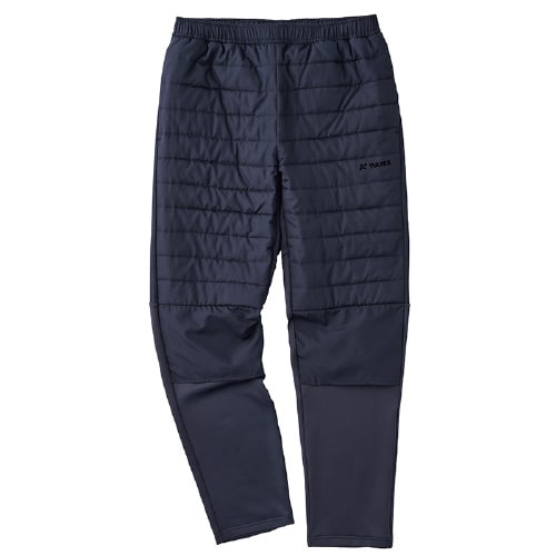 グラフェン中綿ニットコンビパンツ ネイビー 3L