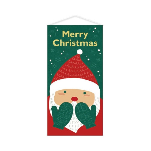 サンタクロースタペストリー(防炎加工)