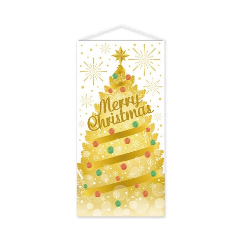 タペストリー ファンタジークリスマス (防炎加工)