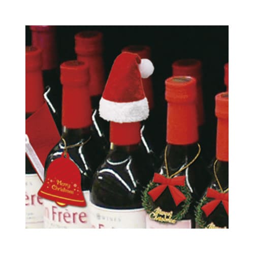 サンタボトルハット