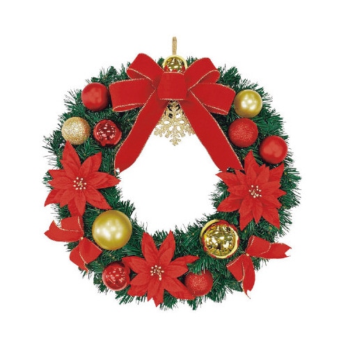 50cmクリスマスアレンジリース