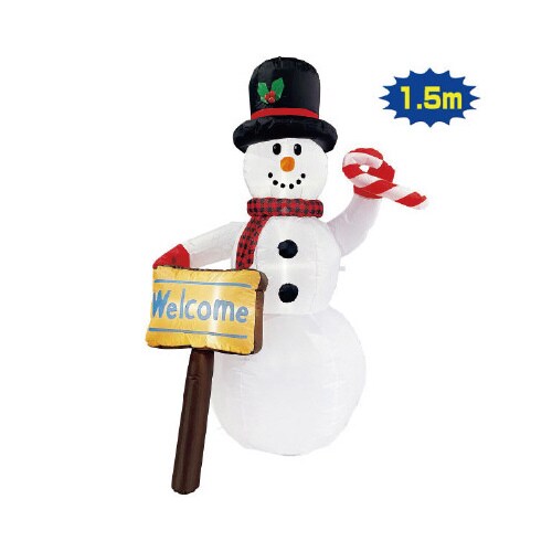 エアブロー ステッキスノーマン(H150cm)