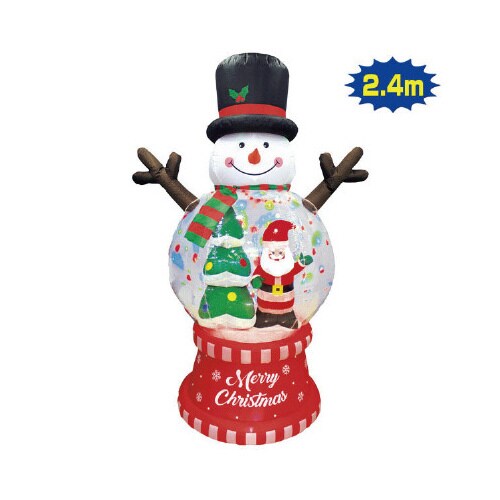 エアブロー スノーマンドーム(H240cm)