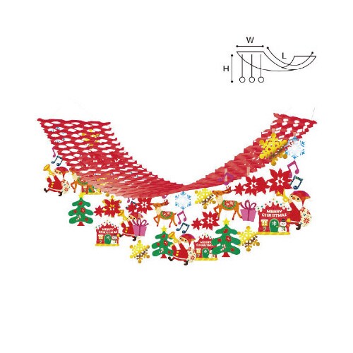 ファンタジークリスマスプリーツハンガー