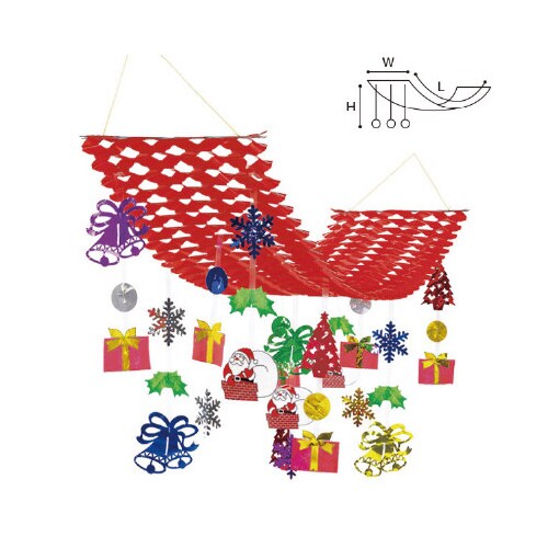 バリュープレゼントサンタプリーツハンガー