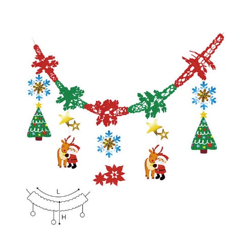 なかよしクリスマスガーランド