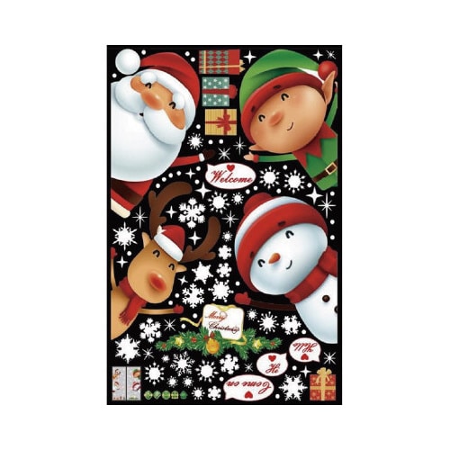 ウォール&ウインドーステッカー(サンタフレンズ)