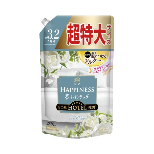 レノアハピネスホワイトティー詰替超特大1285ml