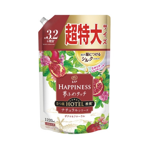 レノアハピネスザクロ&F詰替超特大1285ml