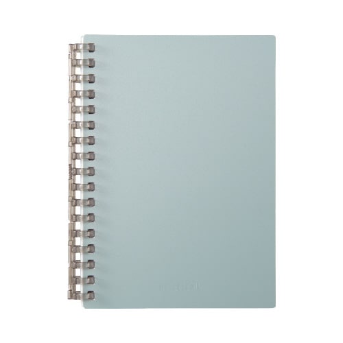 オープンリングノート A6 ライトブルー
