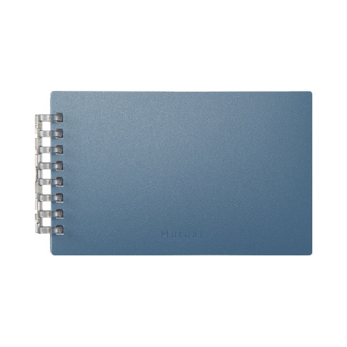 オープンリングノート メモL スレートブルー