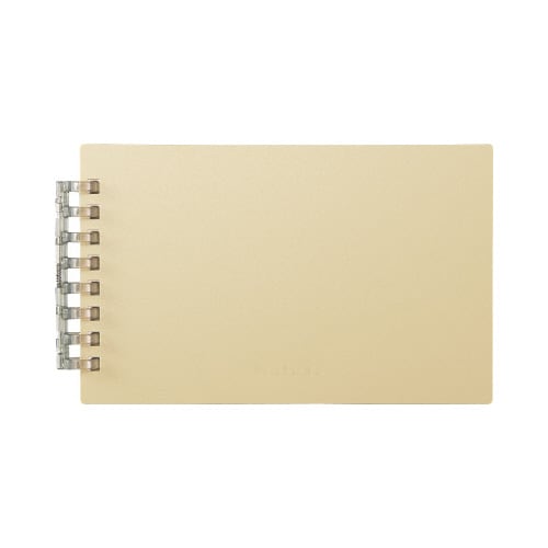 オープンリングノート メモL マットイエロー