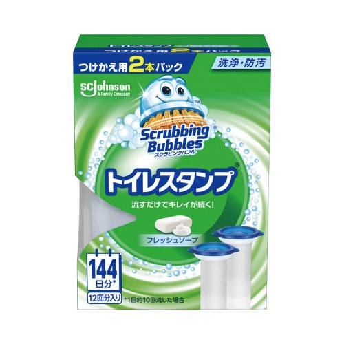 スクラビングバブル トイレスタンプ Fソープ替2P