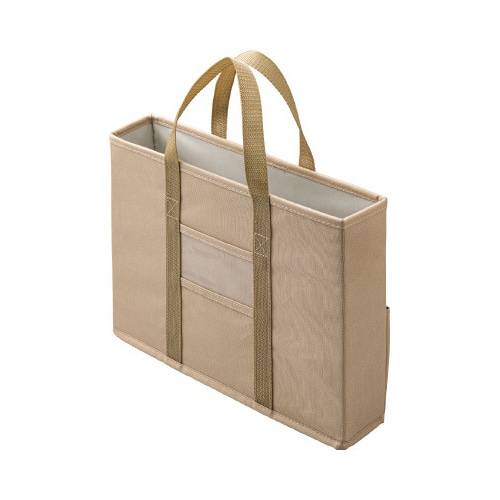 ミーティングバッグ スリム ベージュ 12個