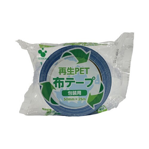 再生PET布テープNo.1605 青 30巻