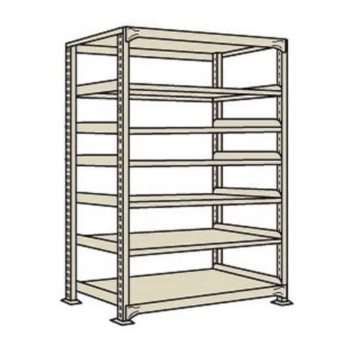 軽中量棚NDW型(150kg/段・単体)