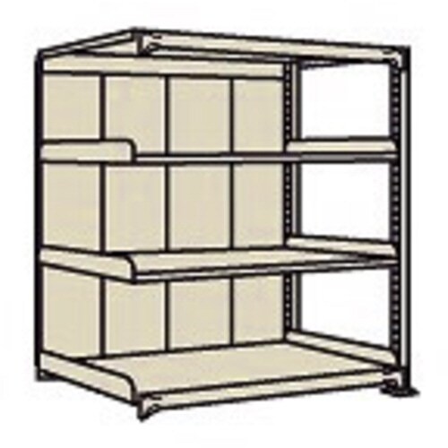 中軽量棚PMLW型パネル付(250kg/段・連結)