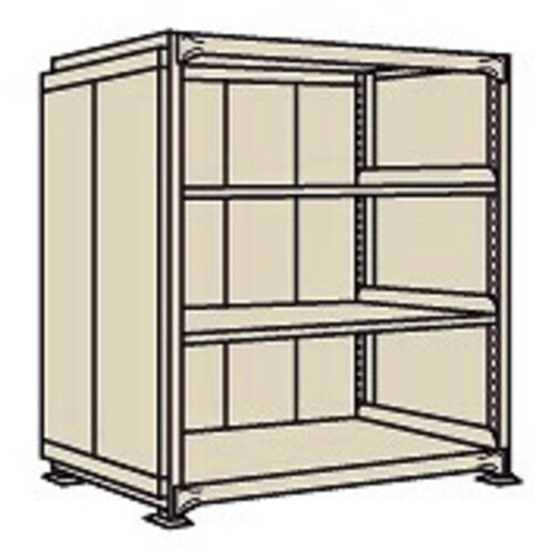 中軽量棚PMLW型パネル付(250kg/段・単体)