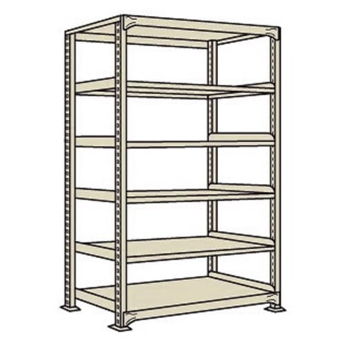 中軽量棚MLW型(250kg/段・単体)