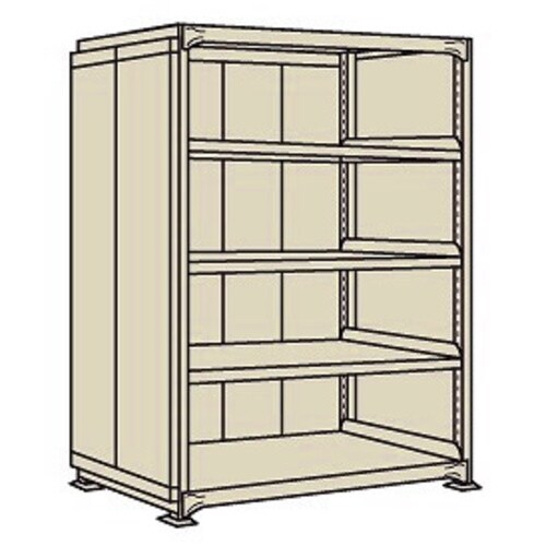 中軽量棚PMLW型パネル付(250kg/段・単体)