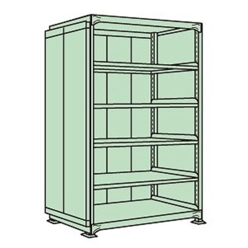 中軽量棚PML型パネル付(250kg/段・単体)