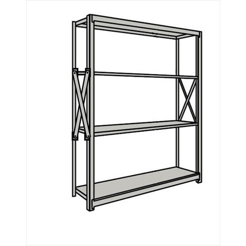 重量棚NR型(1000kg/段・単体・4段)