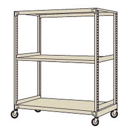 中量キャスターラックMKSW型(ウレタン車)