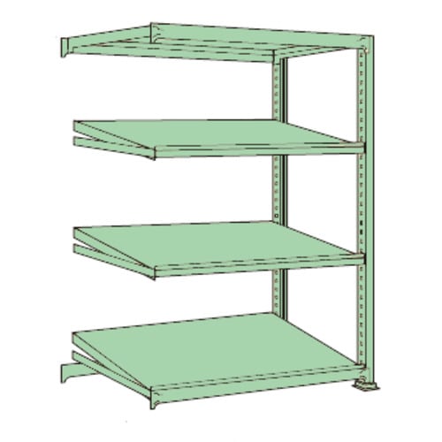 傾斜棚(150kg/段・連結・4段タイプ)
