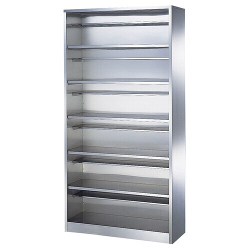 ステンレスオープンシューズボックス