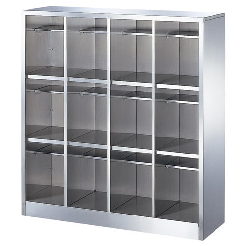 オープンステンレスシューズボックス