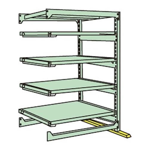 中量スライドラック(5段:スライド4段・連結)