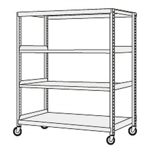 中軽量キャスターラックGSR型(ウレタン車)