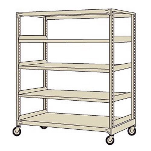 中量キャスターラックMKSW型(ゴム車)