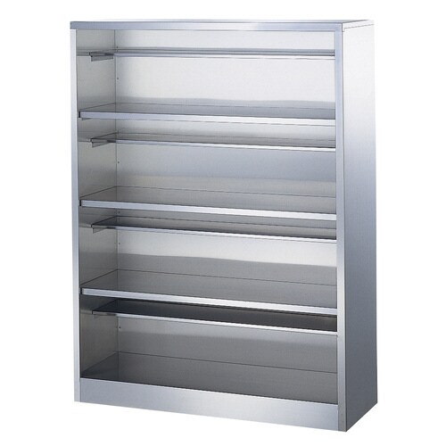 ステンレスオープンシューズボックス