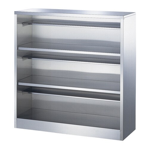 ステンレスオープンシューズボックス