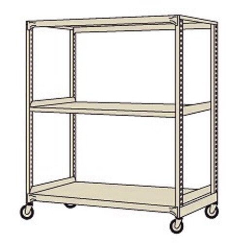 中量キャスターラックMKW型(ウレタン車)