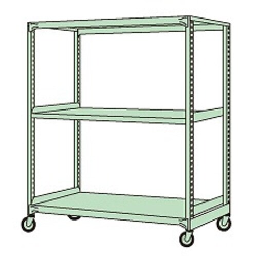 中量キャスターラックMKG型(ゴム車)