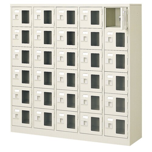 扉付 シューズボックス 鍵付 BST5