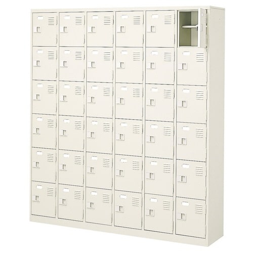 扉付 シューズボックス 鍵付 BST6