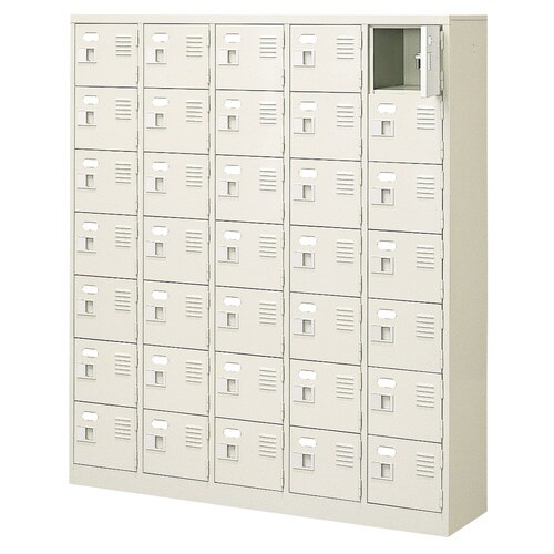 扉付 シューズボックス 鍵付 BST5