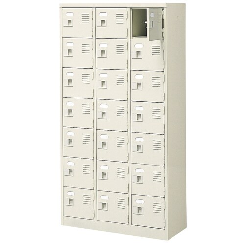 扉付 シューズボックス 鍵付 BST3