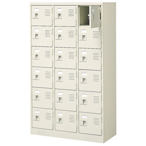 扉付 シューズボックス 鍵付 BST3