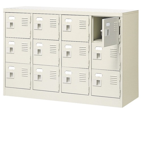 扉付 シューズボックス 鍵付 BST4