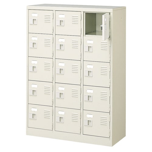 扉付 シューズボックス 鍵付 BST3