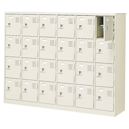 扉付 シューズボックス 鍵付 BST6