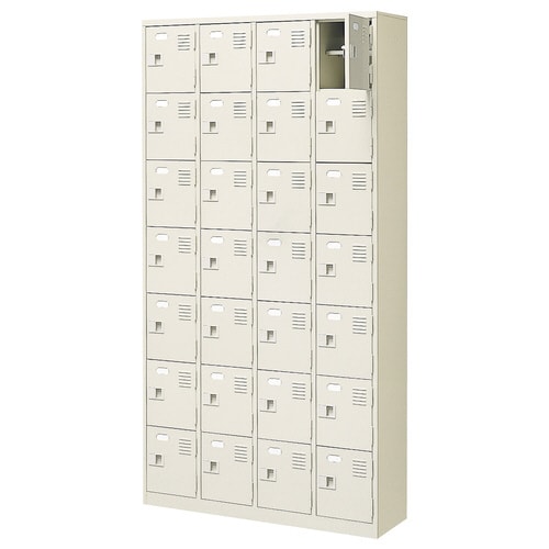 扉付 シューズボックス 鍵付 BST4