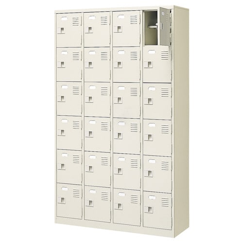 扉付 シューズボックス 鍵付 BST4