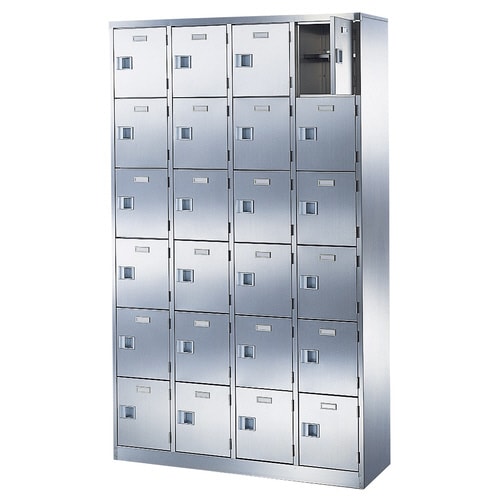 扉付 ステンレスシューズボックス