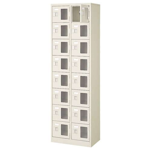 扉付 シューズボックス 鍵付 BST2